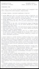 Intézkedési terv a „Horgászok” fedőnevű ügyben. Belügyminisztérium III/III-4-a. alosztály, 1974. január 24. (Történeti Hivatal TH O-16268/2 Horgászok II. fn. dosszié)